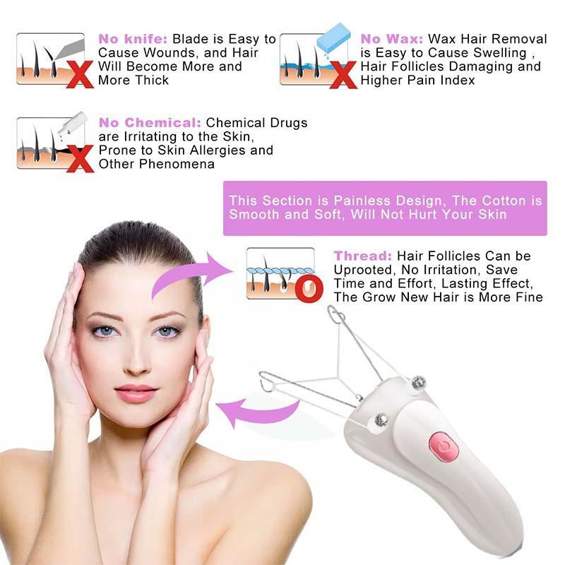 Painless Facial electric Epilator
