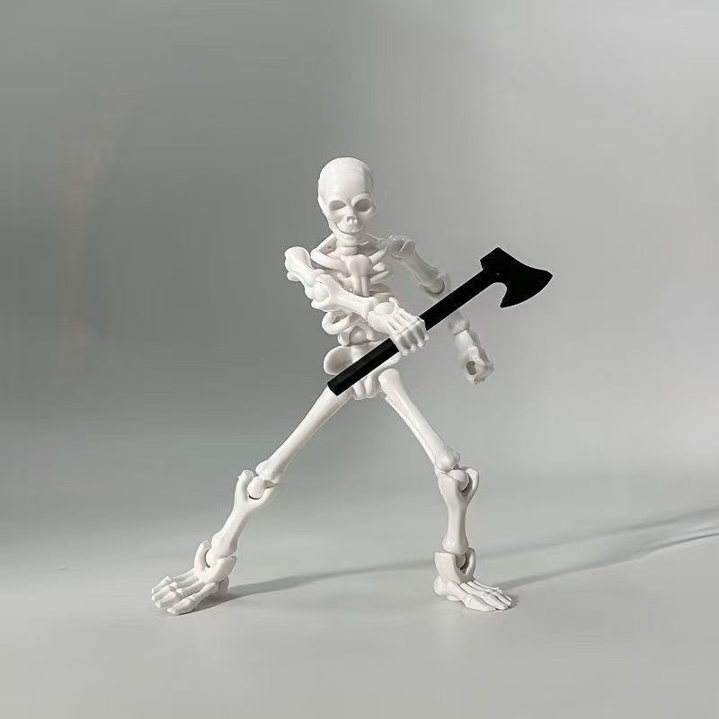 Dummy13 Skeleton Action Figure Full Joint Movable Assembly Toy Tricky Model Toy Give Friends Gift