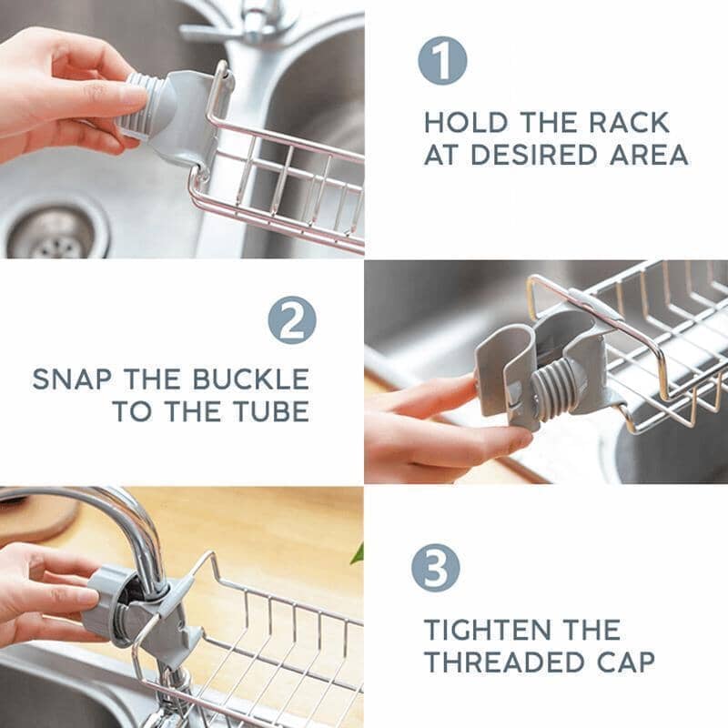 š„Kitchen Sink Organizer Rack