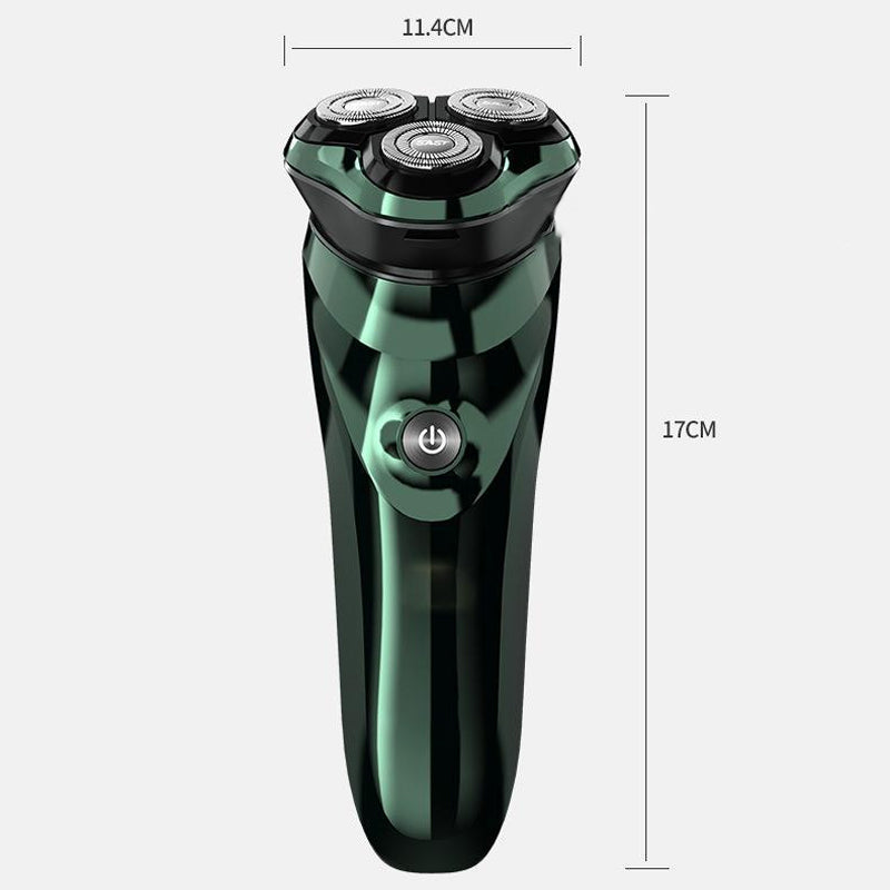 Rechargeable Cordless Electric Shaver with Pop-Up Trimmer