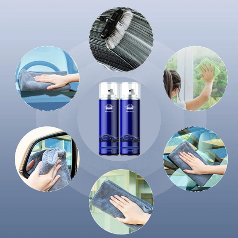 Practical Gifts - Car Glass Oil Film Stain Removal Foam Cleaner