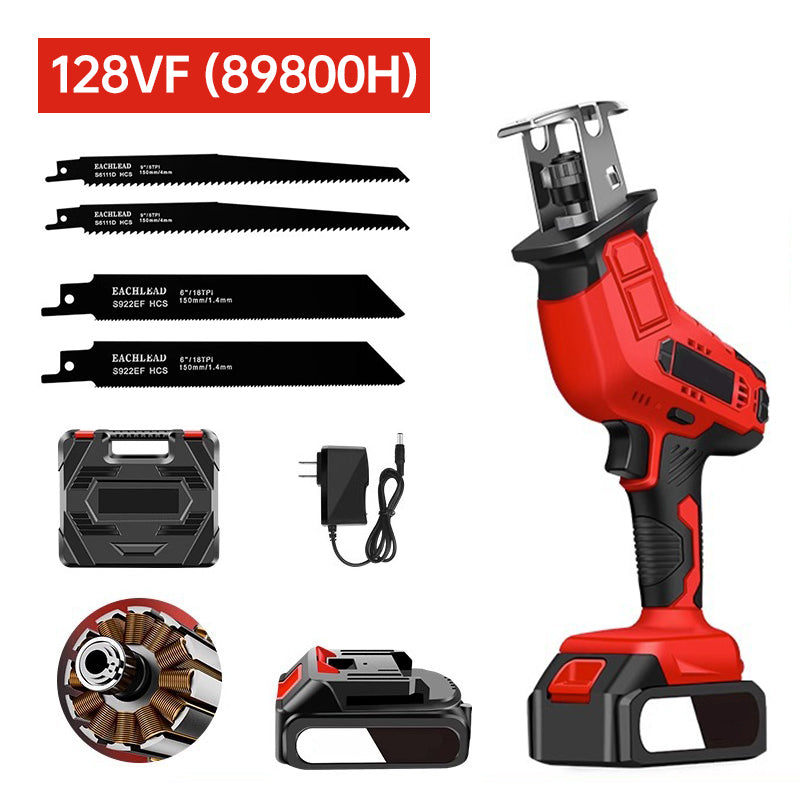 Outdoor Portable Powerful Cordless Electric Logging Saw Set