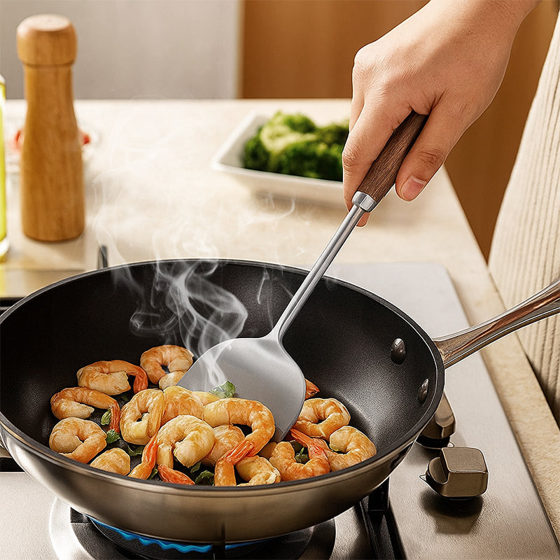 2-in-1 Stainless Steel Stir Fry Spoon